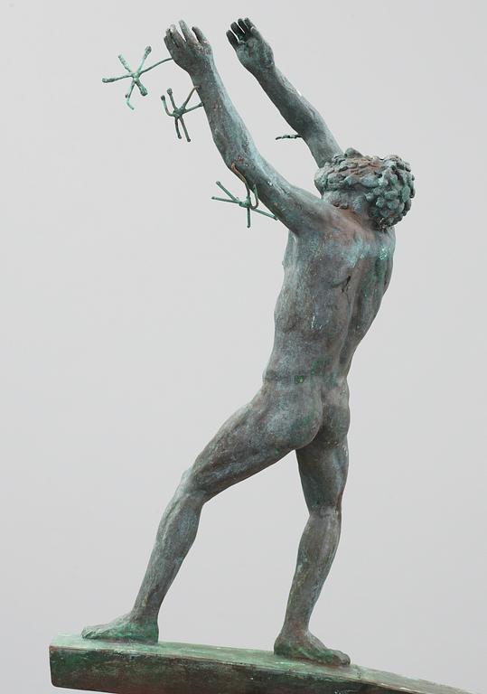 Carl Milles, "Gud på himmelsbågen" (The Rainbow. Lord placing new stars on heaven).