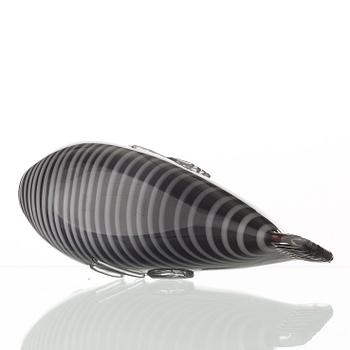 Tyra Lundgren, a glass sculpture of a 'Fenicio' fish, Venini, Murano, Italy ca 1938.