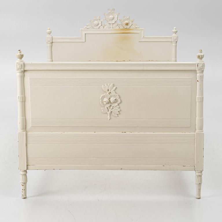 Bed frame, late 18th century, Gustavian.