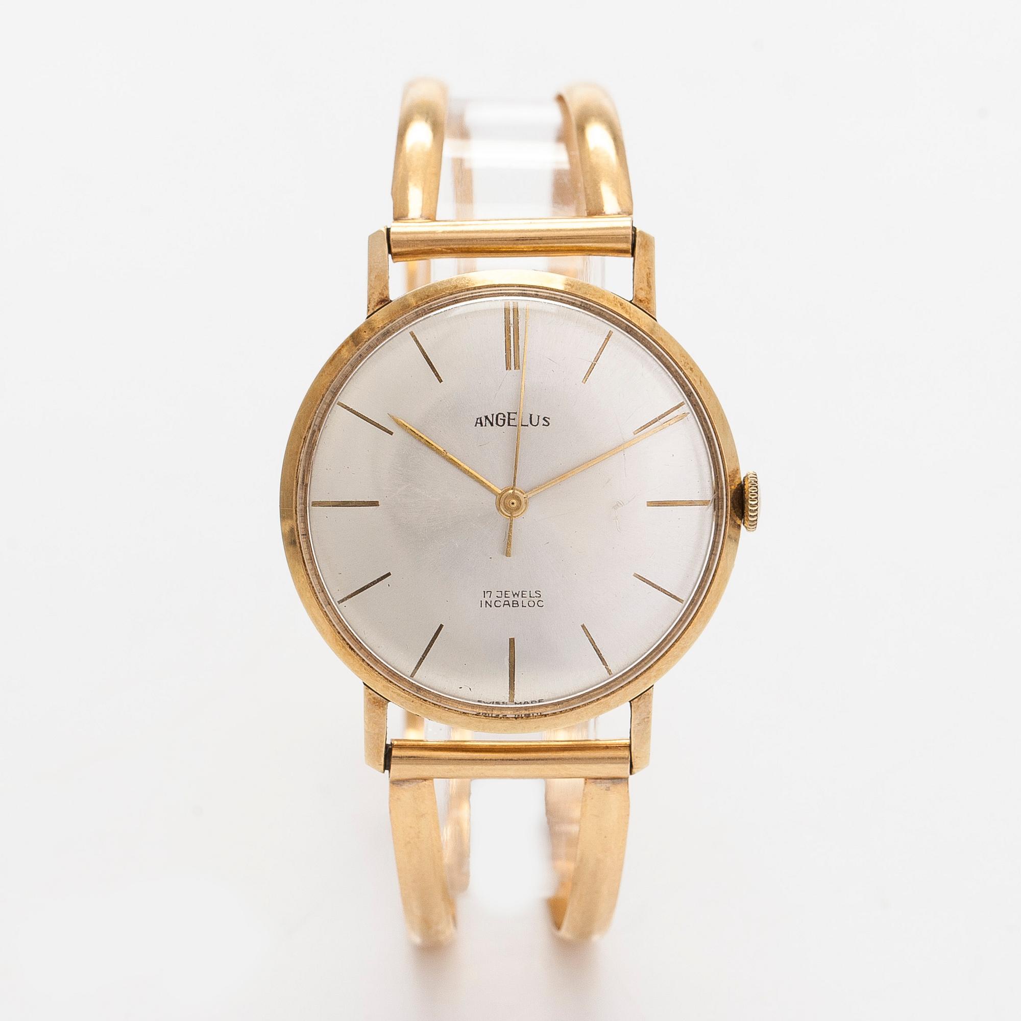 Angelus, armbandsur, 34 mm.