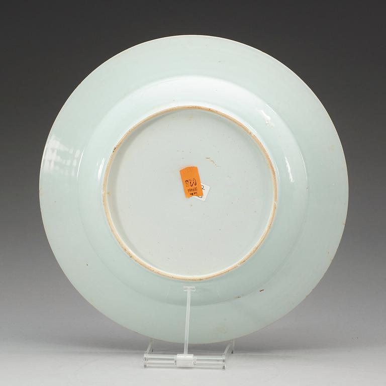 FAT, kompaniporslin. Qing dynastin, Yongzheng (1723-35).