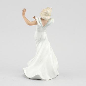 FIGURIN, porslin, Schaubach Kunst, Tyskland 1930-40-tal.