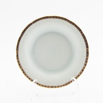 Creamers with saucers, 12 pcs, 20th century.