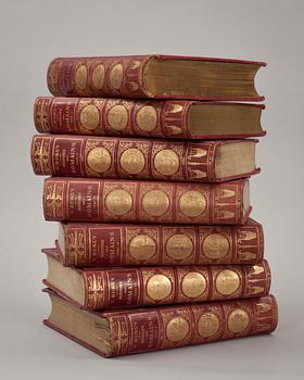 BOK. 7 vol. Auguste Duruy, Histoire de romains, Paris, 1879.