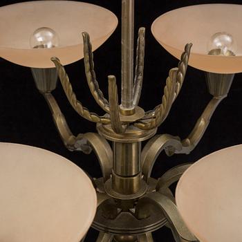 TAKLAMPA, Art Deco, 1920/30-tal.