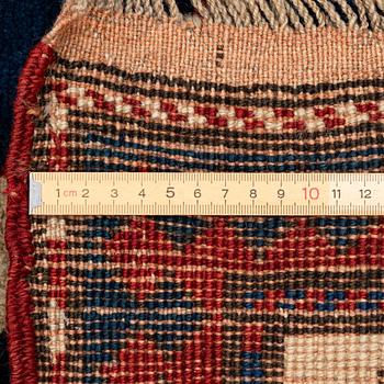 A Lesghi rug, North East Caucasus, signed, c. 230 x 135 cm.