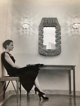 Carl-Axel Acking, a Swedish Modern stool, probably executed by cabinetmaker Torsten Schollin, Sweden 1940-50's.