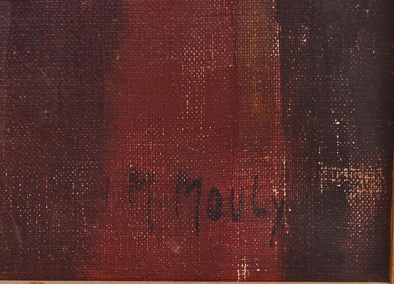 MARCEL MOULY, olja på duk, signerad och a tergo daterad Paris 1952.