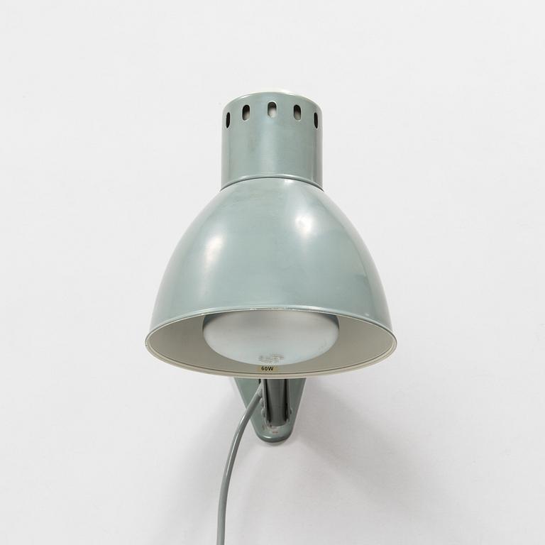 Vägglampa / industrilampa, Tateka, Finland, 1960-tal.