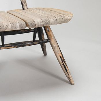 Ilmari Tapiovaara, fåtöljer ett par, "Pirkka lounge chair", Laukaan Puu 1960-tal.