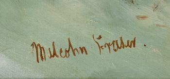 MALCOLM FRASER, olja på duk, signerad.