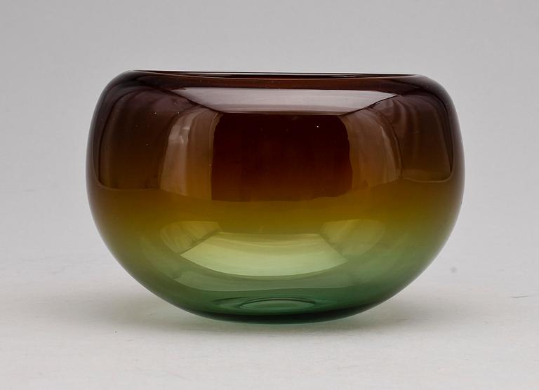 SKÅL, glas, Oiva Toikka Nuutajärvi / Notsjö. Sign.