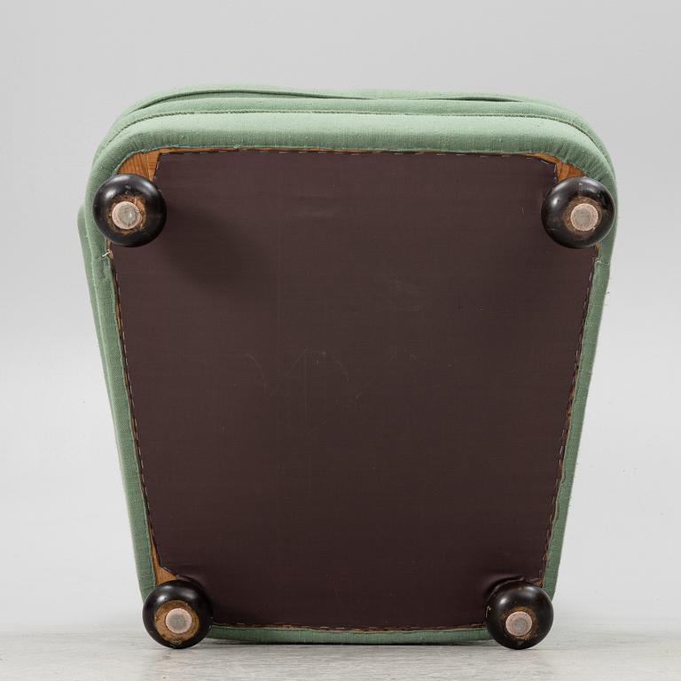 Josef Frank, a model 336 armchair, Firma Svenskt Tenn, Sweden.