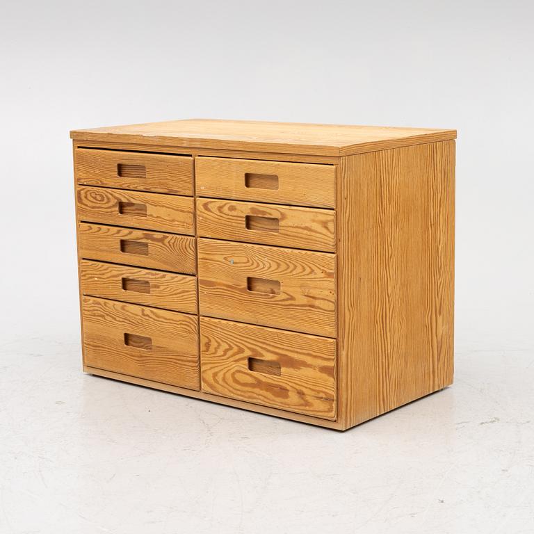 An 'Uffe' chest of drawers, IKEA.