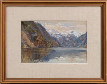 EERO JÄRNEFELT, LANDSKAP FRÅN KÖNINGSSEE.