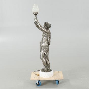 A 20th century floor lamp, after Antoine Durenne.