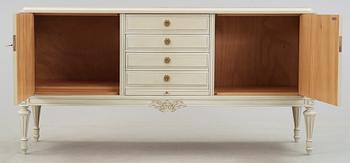 MATSALSGRUPP, 13 delar, gustaviansk stil, Alsterbro möbeltillverkning, 1900-tal.