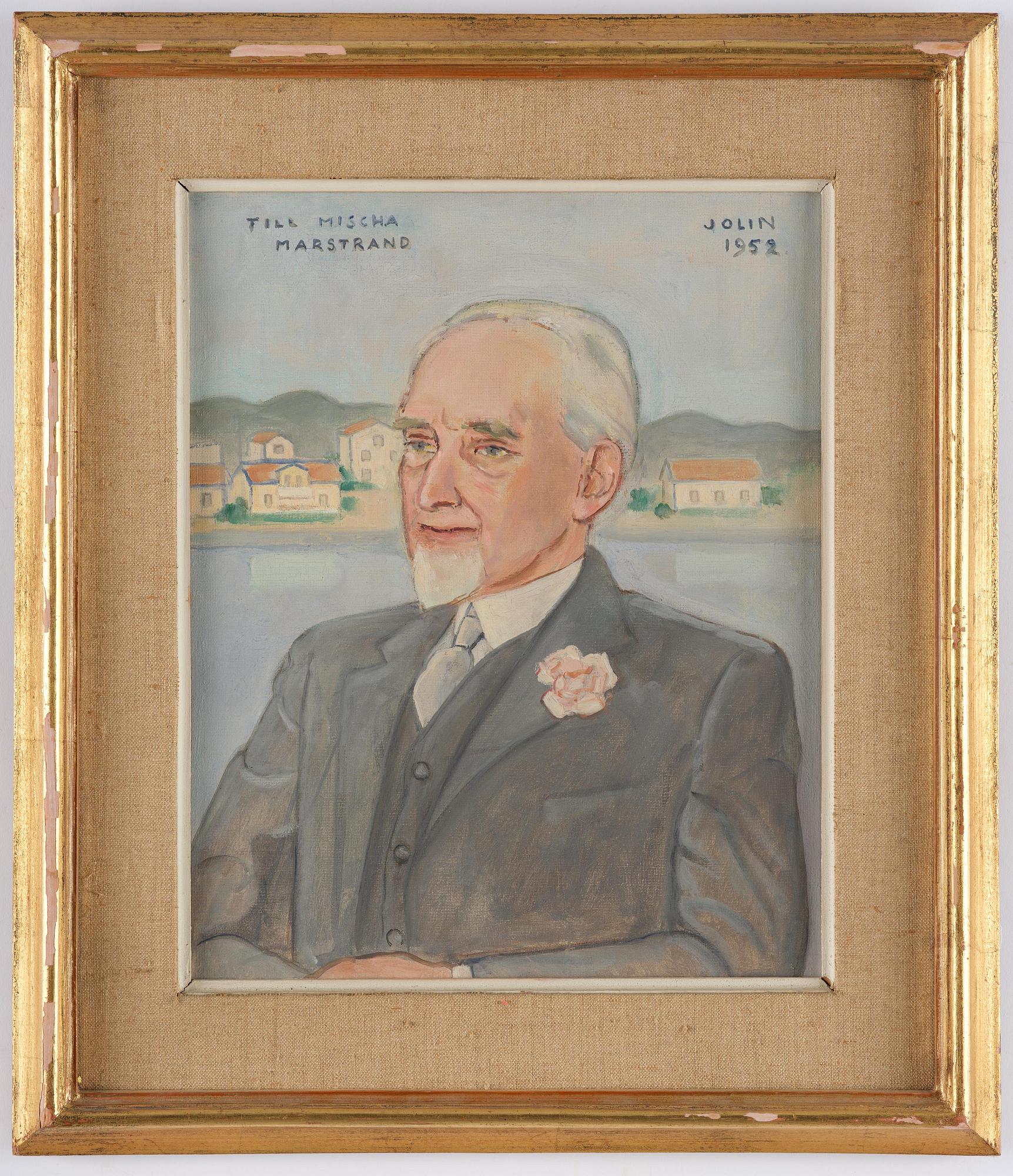 Einar Jolin, Count Michail Scheremetiev in Marstrand.