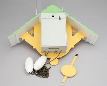 VÄGGUR, Robert Venturi, "Alessi Cuckoo Clock", 1980-tal.