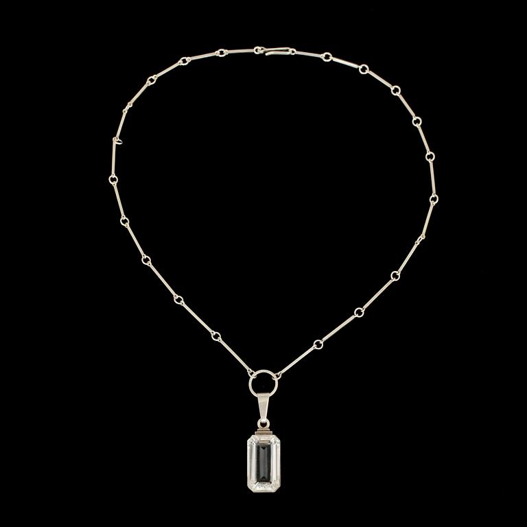 WIWEN NILSSON, hängsmycke, Lund 1947, sterling.