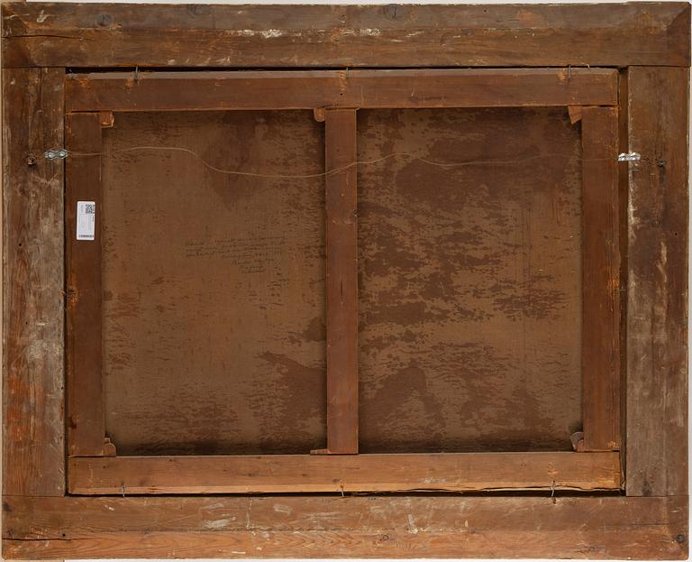 Marcus Larsson, attributed to, oil on canvas, signed and dated 1861.