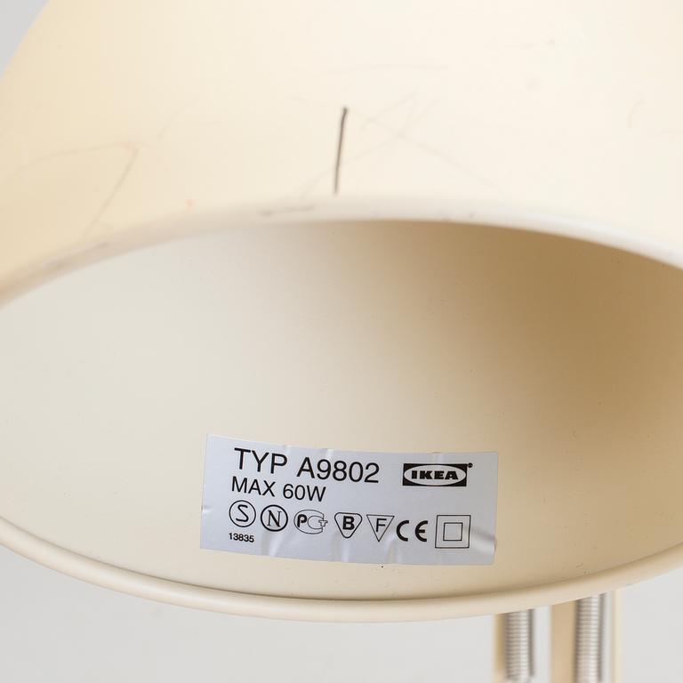 SKRIVBORDSLAMPOR, ett par, metall, IKEA, sannolikt 1970-tal.