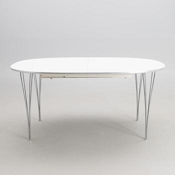 BRUNO MATHSSON AND PIET HEIN, a 'Superellips' dining table from Fritz Hansen, 1993.