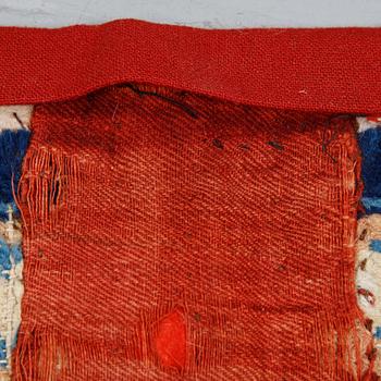 ANTIQUE NINGXIA, SADDLE COVER. ca 142 x 70 cm.