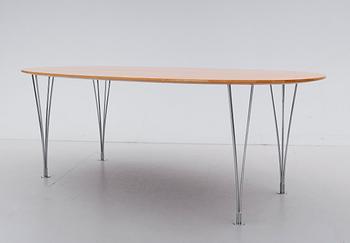 BORD, "Superelips", Bruno Mathsson, Piet Hein, Fritz Hansen, 1900-talets andra hälft.