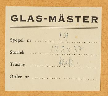 A mirror, Glasmäster, 1950's/60's.