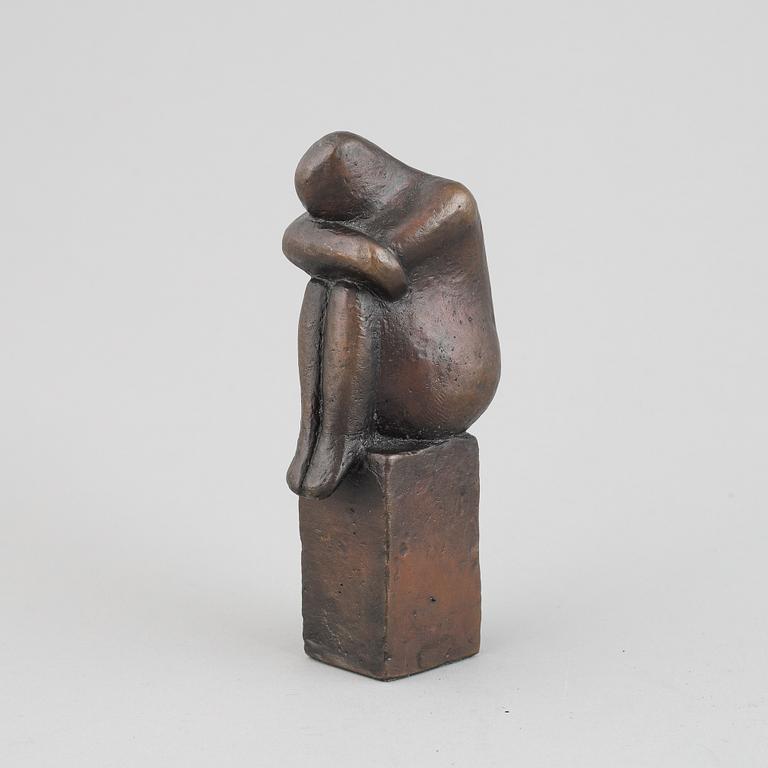 Lisa Larson, sculpture. Signed. Numbered No 262. Bronze, height 14 cm.