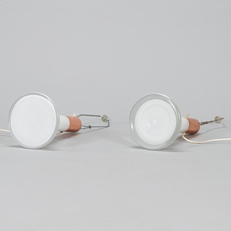 Lisa Johansson-Pape, a set of two 1960s table lamps, '46-017' for Stockmann Orno, Finland.