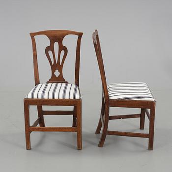 STOLAR, 5 st, Chippendale, England, 1700-tal.