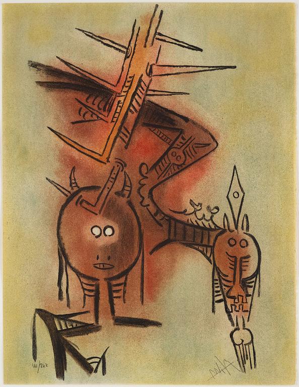 Wifredo Lam, from 'Pleni Luna'.