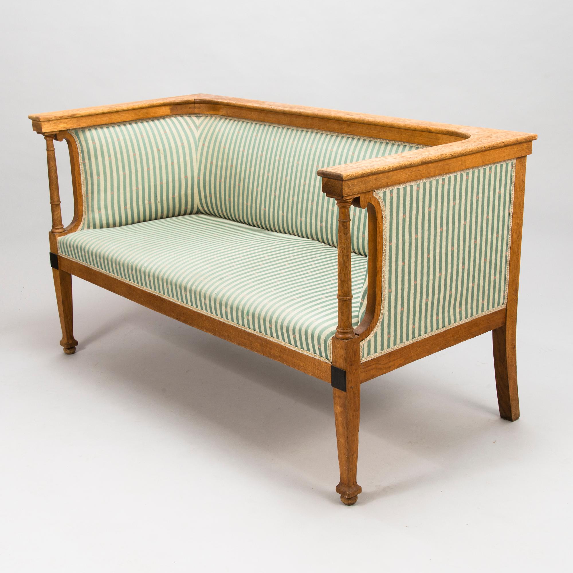 A 1920's 5-piece sofa suite.