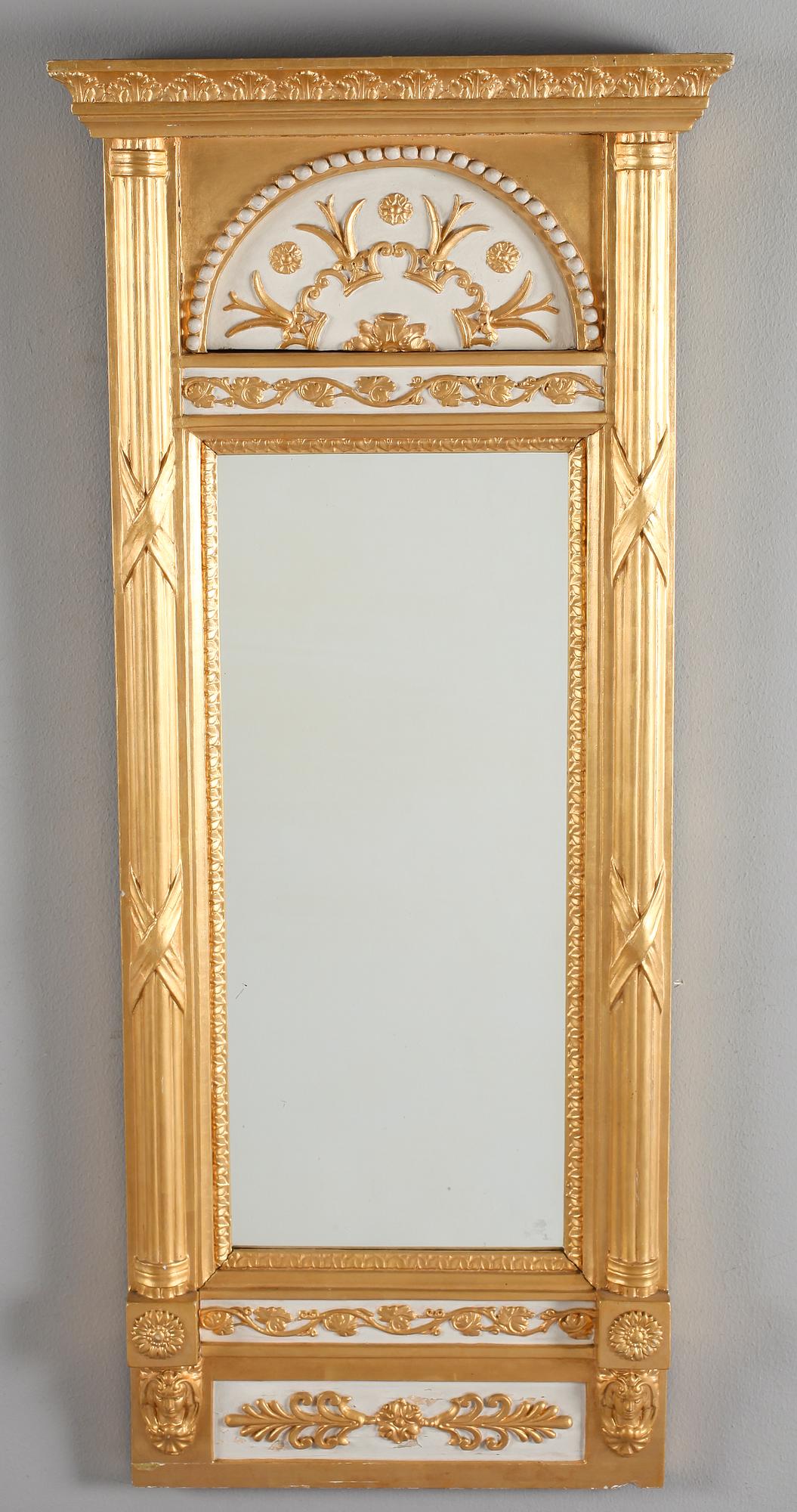 SPEGEL, empire, Johan Martin Berg, Göteborg, tidigt 1800-tal.