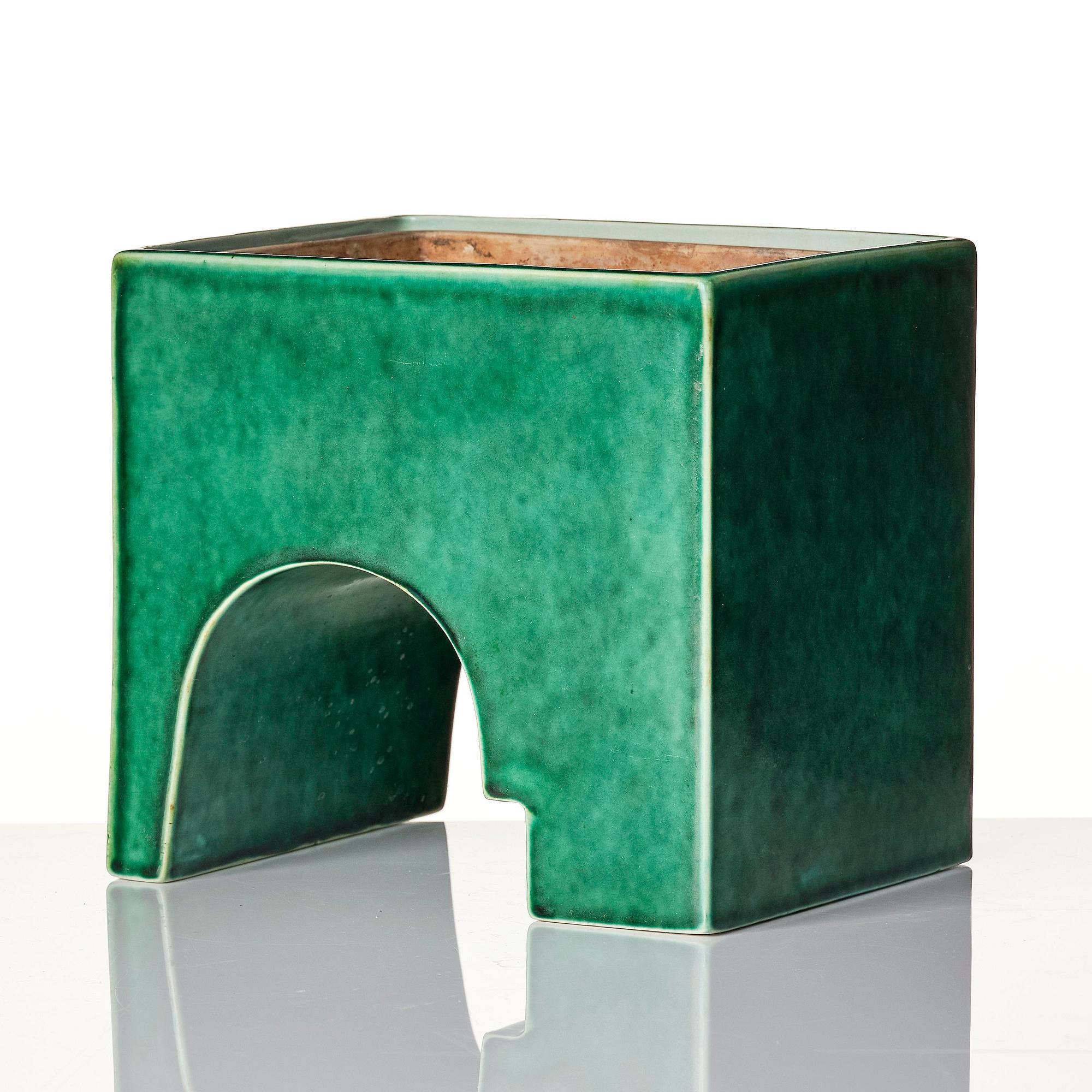 Wilhelm Kåge, a rare "Puzzle" cactus planter model 975/4B, Gustavsberg, 1930s.