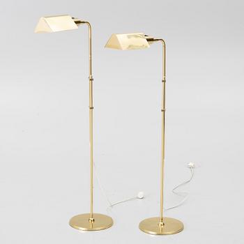 Floor lamps, a pair, Örsjö Industri AB, model 308.