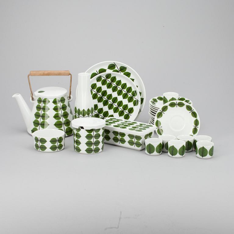 SERVISDELAR, 28 delar, Stig Lindberg, Gustavsberg, "Berså". 1960-tal.