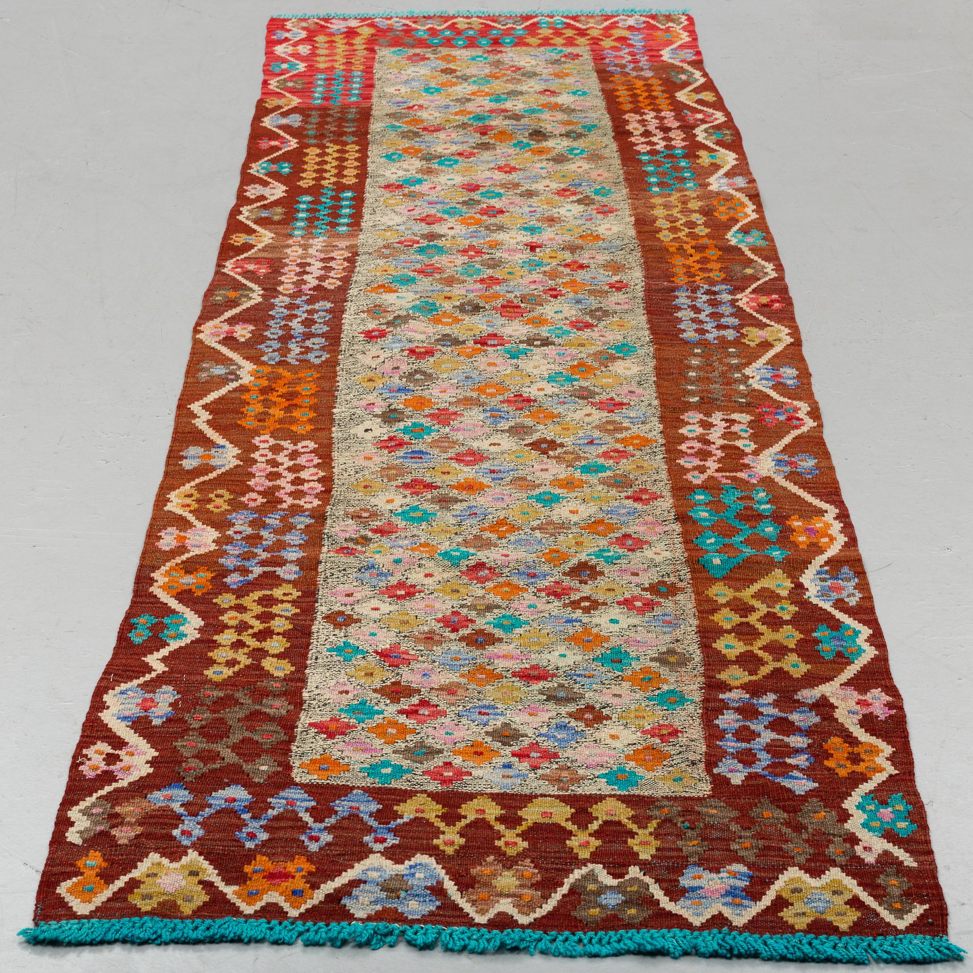 GALLERIMATTA, Kelim, ca 295 x 83 cm.