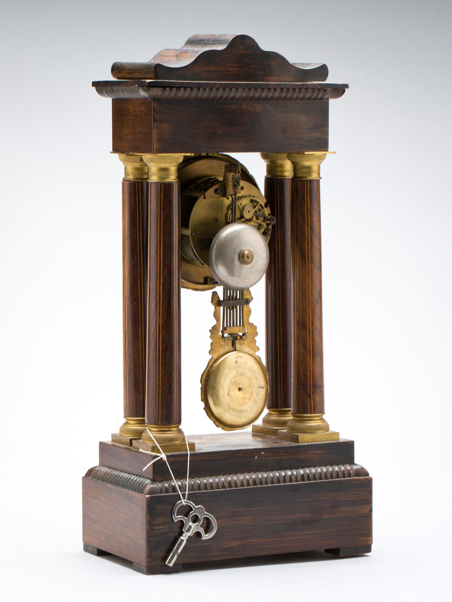 BORDSPENDYL, senempire, 1800-talets mitt.