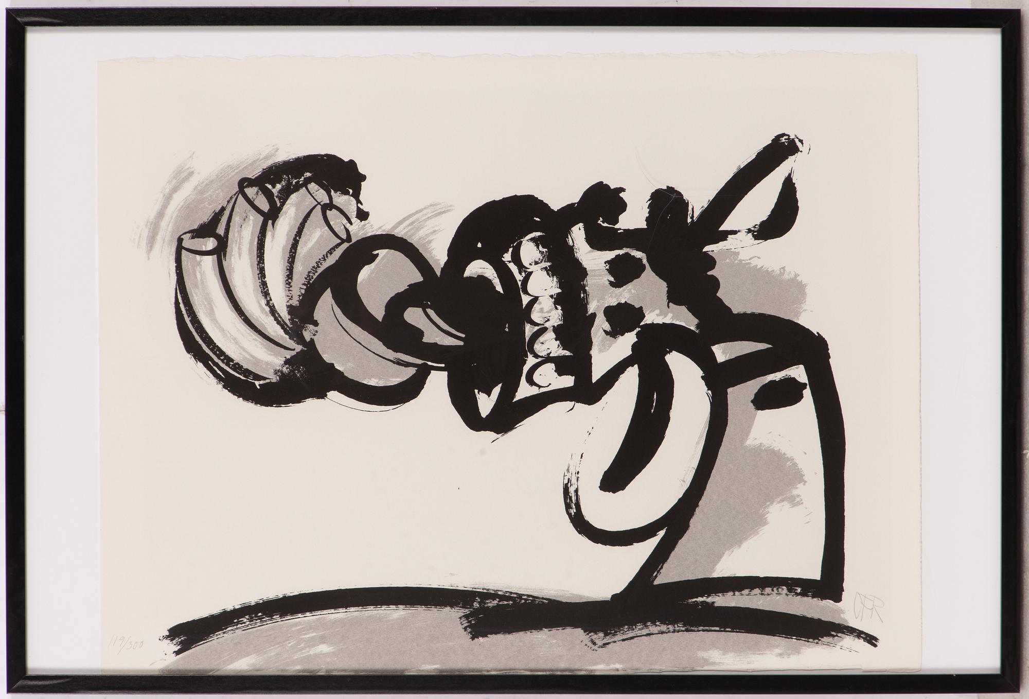 Carl Fredrik Reuterswärd, "Non Violence".