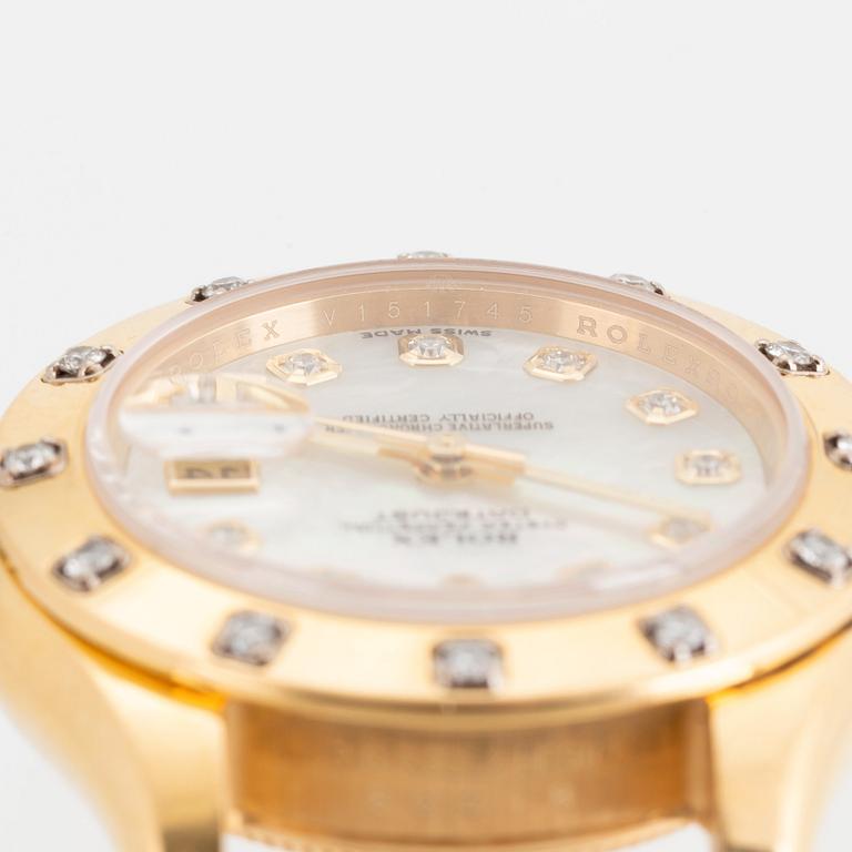 Rolex, Datejust, Pearlmaster, "Mother of Pearl Diamond Dial", ca 2012.