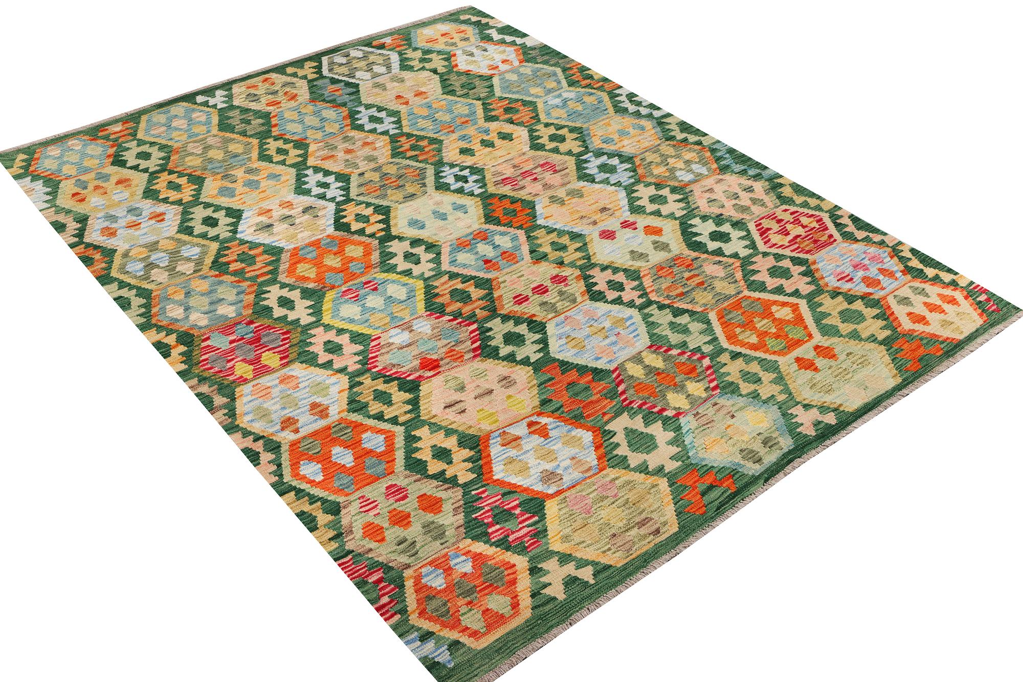 A Kilim carpet, c. 238 x 184 cm.