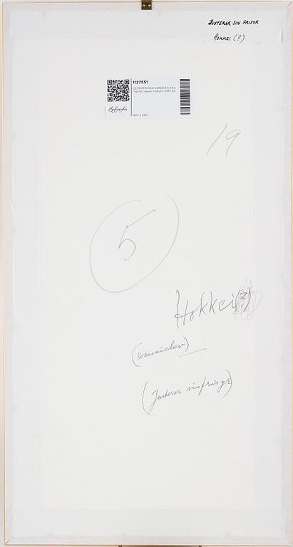 KATSUSHIKA HOKUSAI (1760–1849), efter, färgträsnitt. Japan, troligen 1900-tal.