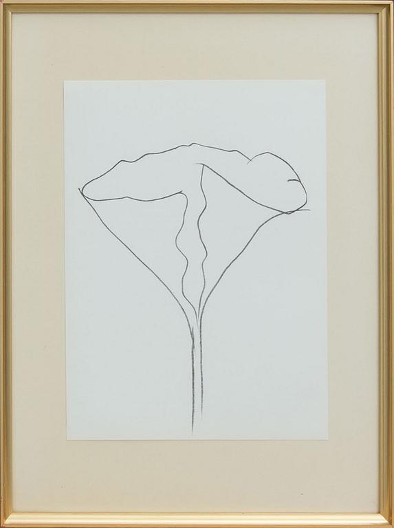 ELLSWORTH KELLY, originallitografi. Utförd omkring 1982.