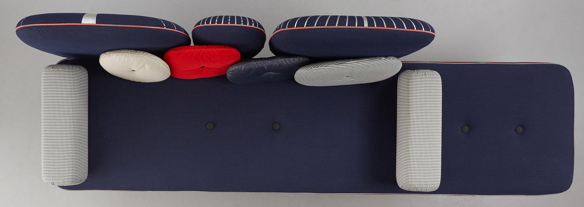 Nipa Doshi & Jonathan Levien, a "My Beautiful Backside" sofa, Moroso, Italy, post 2008.