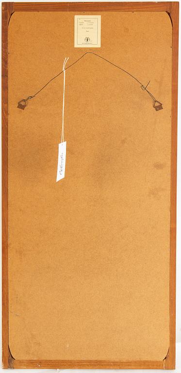 A teak mirror model 'Charmant', Fröseke, AB Nybrofabriken, mid 20th century.