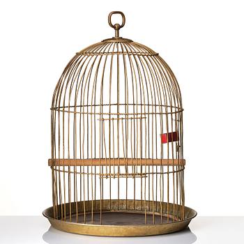 Firma Svenskt Tenn, a birdcage, latter half of the 20th century, provenance Estrid Ericson.