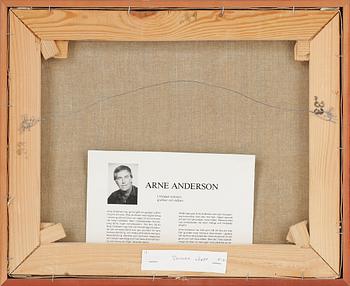 ARNE ANDERSSON, olja på duk, signerad.